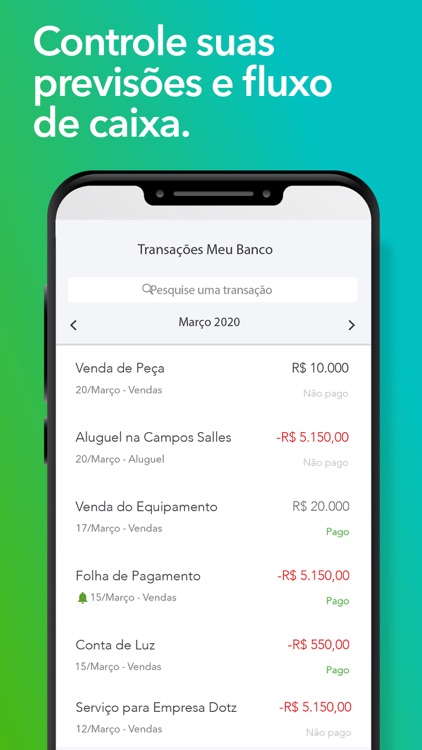 QuickBooks ZeroPaper: Finanças screenshot-3