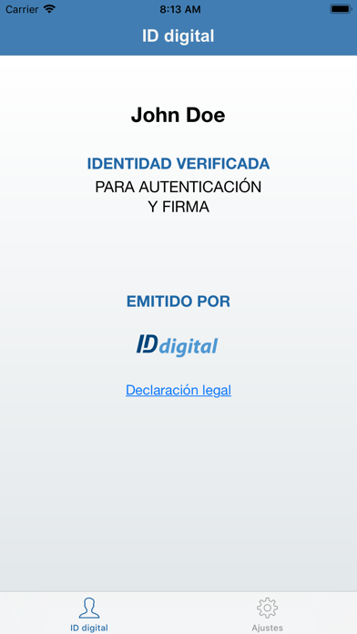 Identidad Digital Mobile screenshot 3