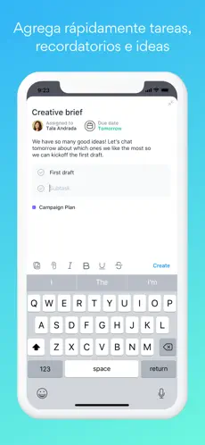 Screenshot 3 Asana: Tu gestor de trabajo iphone