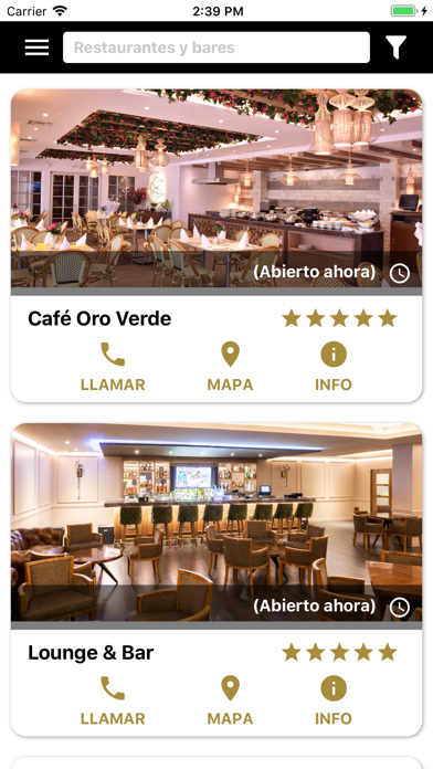 Oro Verde Hotels screenshot 4