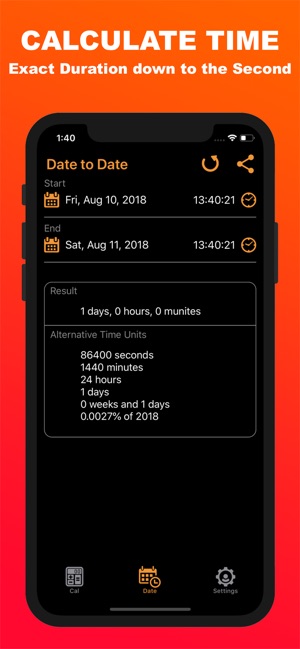 Date & Time Calculator PRO(圖2)-速報App