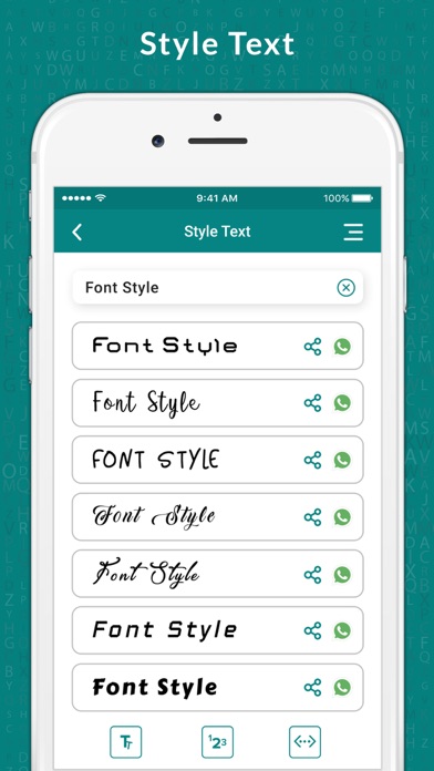 How to cancel & delete Style Text & Fancy Font Maker from iphone & ipad 1