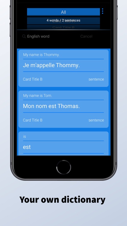 M&I French Vocabulary Trainer screenshot-8