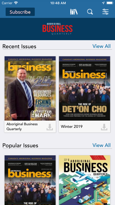 How to cancel & delete Aboriginal Business Quarterly from iphone & ipad 1