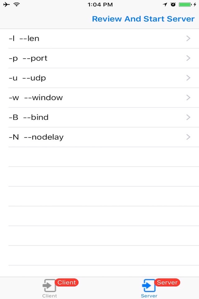 iPerf Network Tool screenshot 3