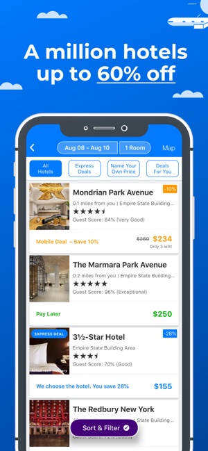 Priceline Hotel & Travel Deals(圖2)-速報App