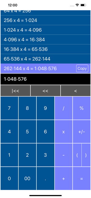 Blue Calc