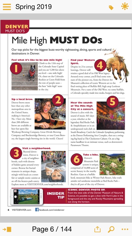 Denver Visitors Guide By Denver Tourism Visitors Bureau