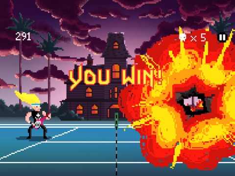 Heavy Metal Tennis Training screenshot 4