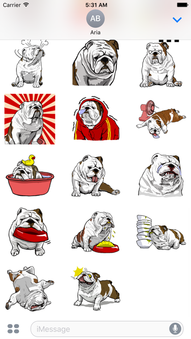 British Bulldog Icon Sticker screenshot 4