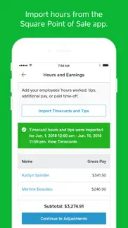 square payroll iphone screenshot 3