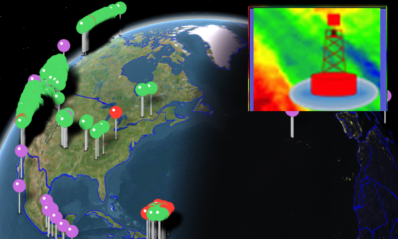 Instant NOAA Buoys 3D