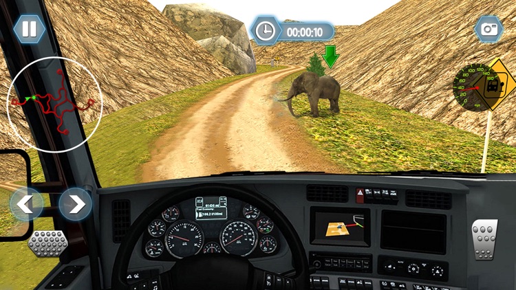 Safari Animals Truck Transport screenshot-3