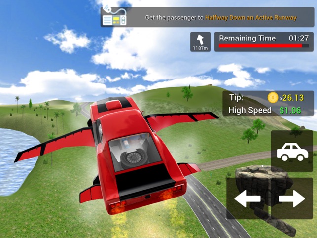 Flying Car Transport Simulator