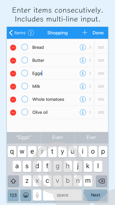 Checklist - Perfect checklist screenshot