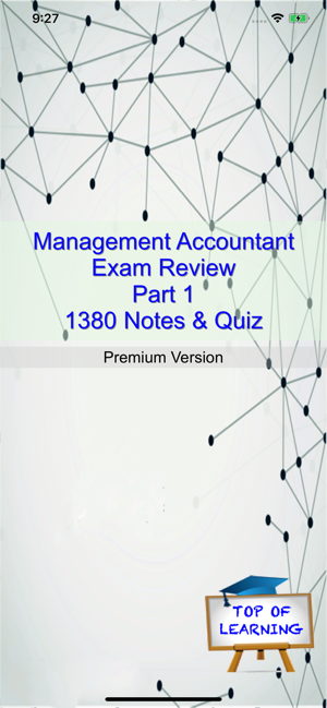 Management Accounting  Exam P1