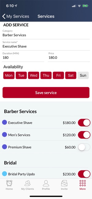 Ring My Barber: Appointments(圖7)-速報App