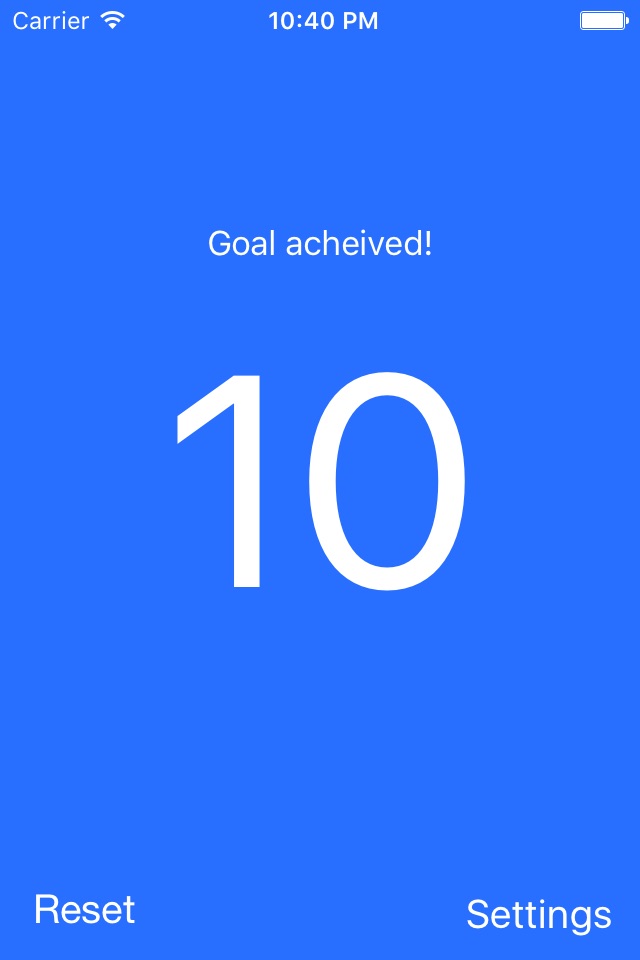 Easy Counter - Set your goal! screenshot 2