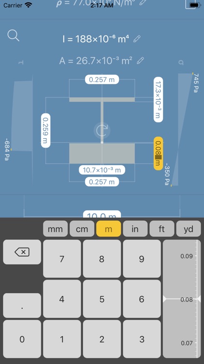 Deflection Beam Calculator screenshot-3
