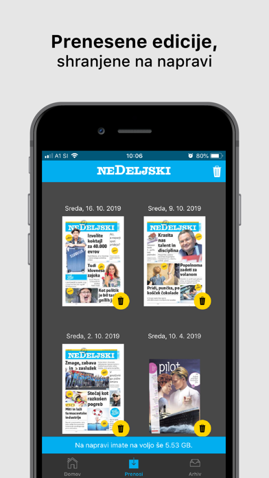 How to cancel & delete Nedeljski dnevnik from iphone & ipad 3