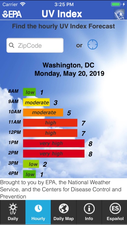 EPA's SunWise UV Index