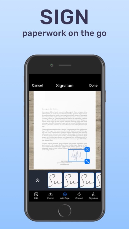 Scanner App: Docs Scan & Sign screenshot-3