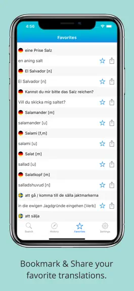 Game screenshot German Swedish Dictionary + hack