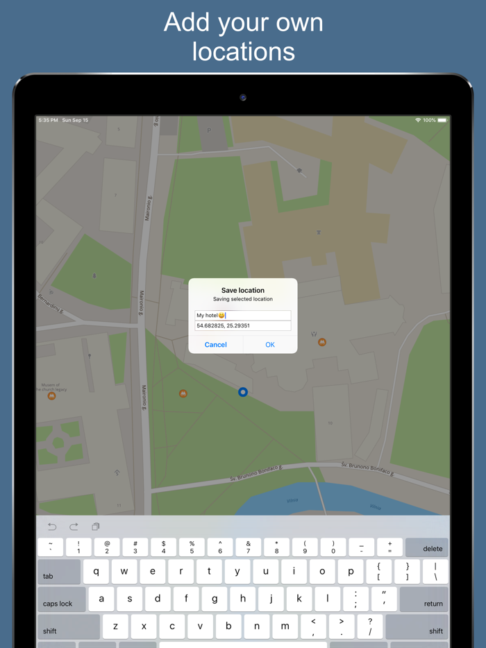 Vilnius 2020 — offline map
