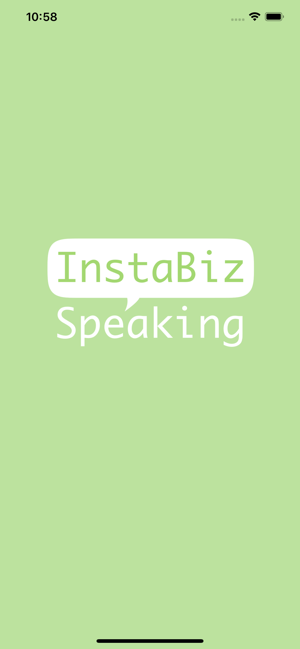 InstaBiz Speaking Test