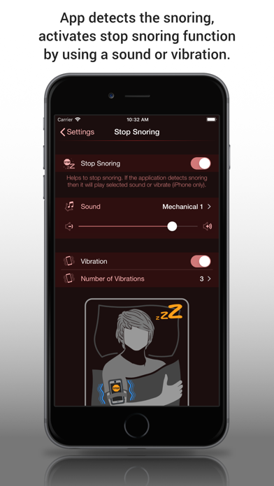 Snore Stopper (Snoring Analyzer) Screenshot 3