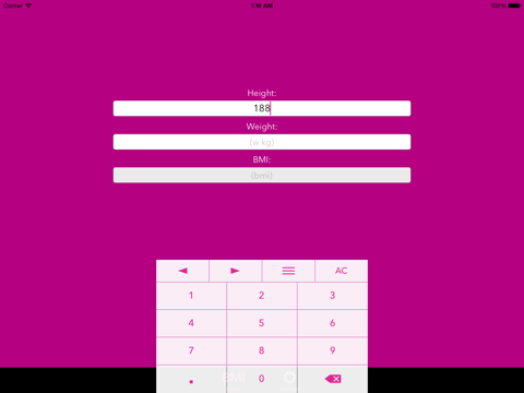 Body Mass Index Calculator BMI - náhled