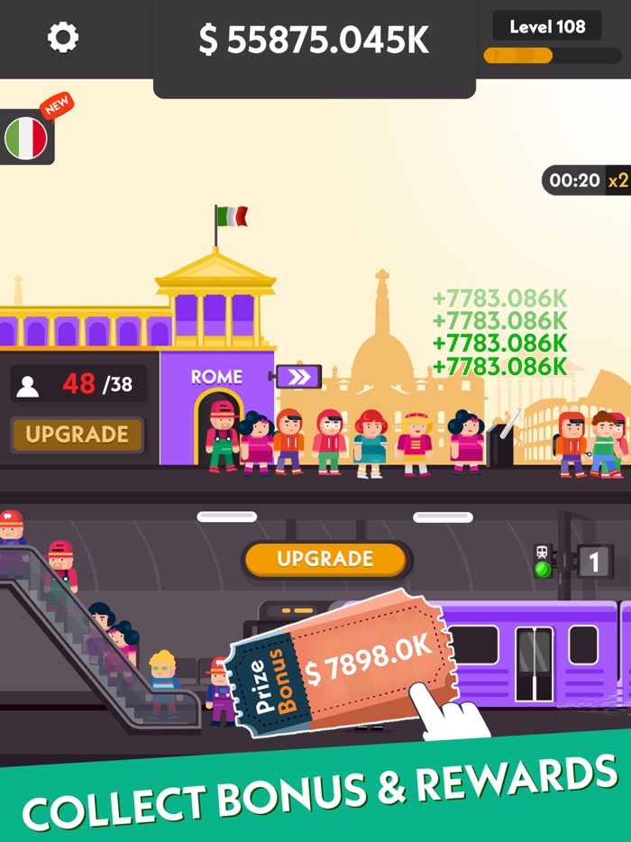 Idle Subway Tycoon