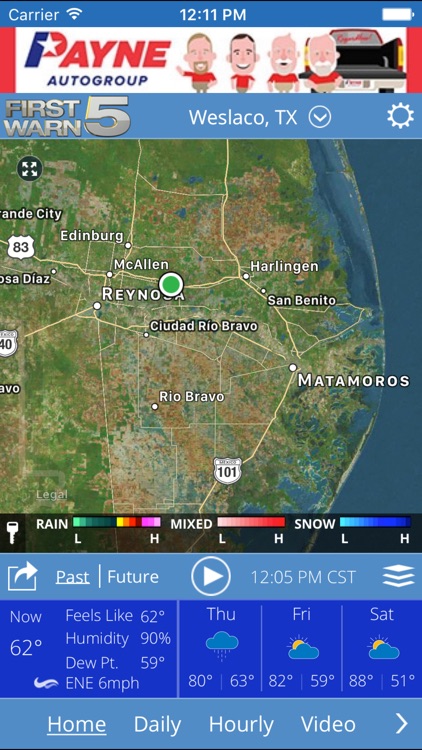 KRGV FIRST WARN 5 Weather