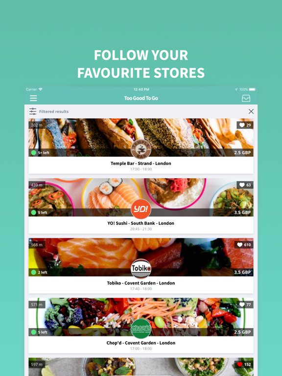 iPad Image of Too Good To Go: End Food Waste
