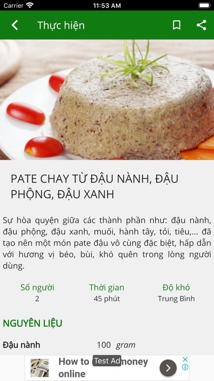 Món Chay Việt Nam screenshot-4