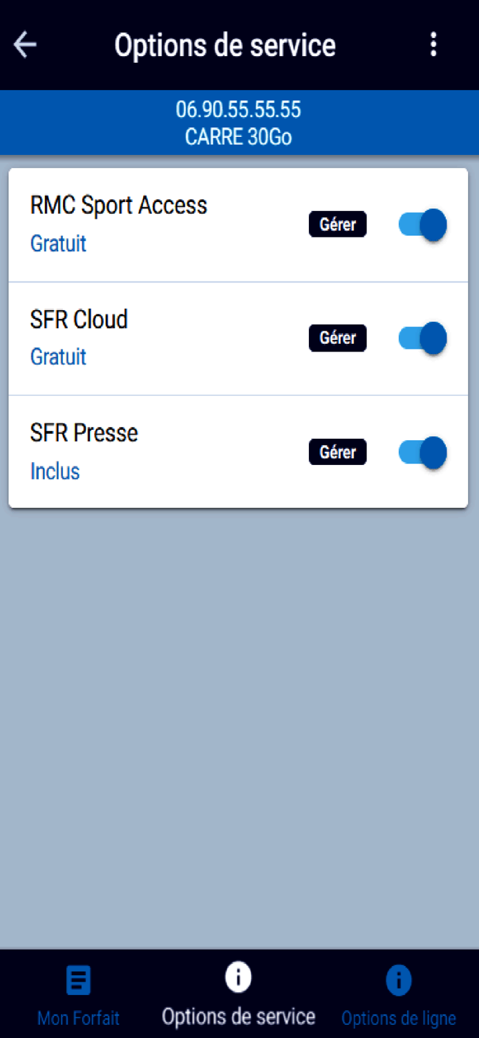 SFR Caraibe Mon Compte