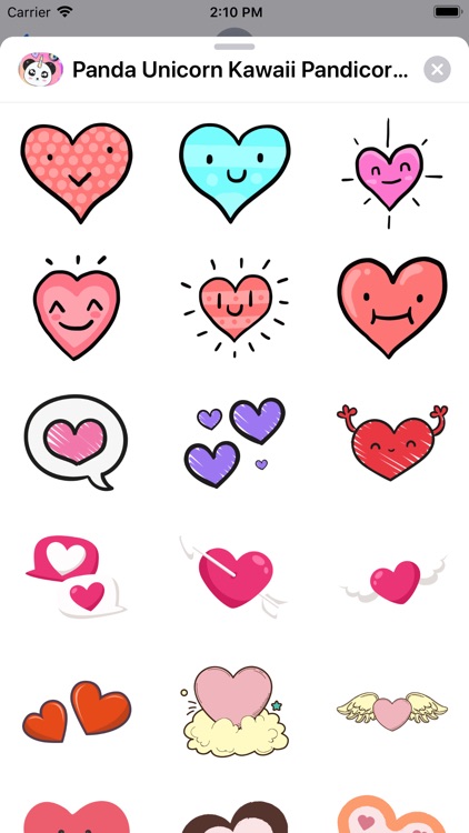 Panda Unicorn Kawaii Pandicorn screenshot-5