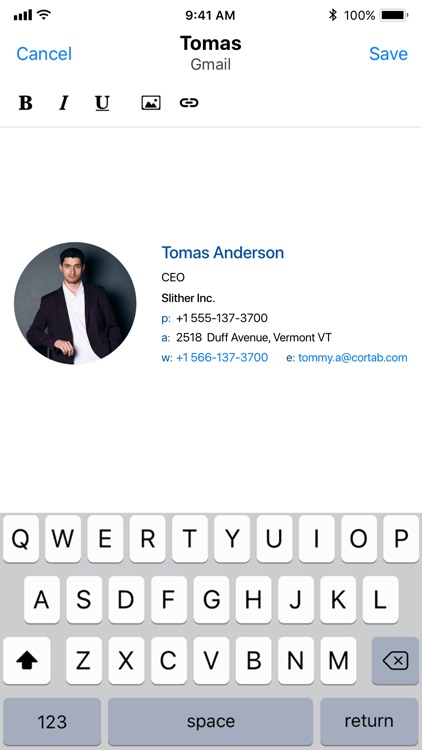 Blue Mail - Email Mailbox screenshot-3