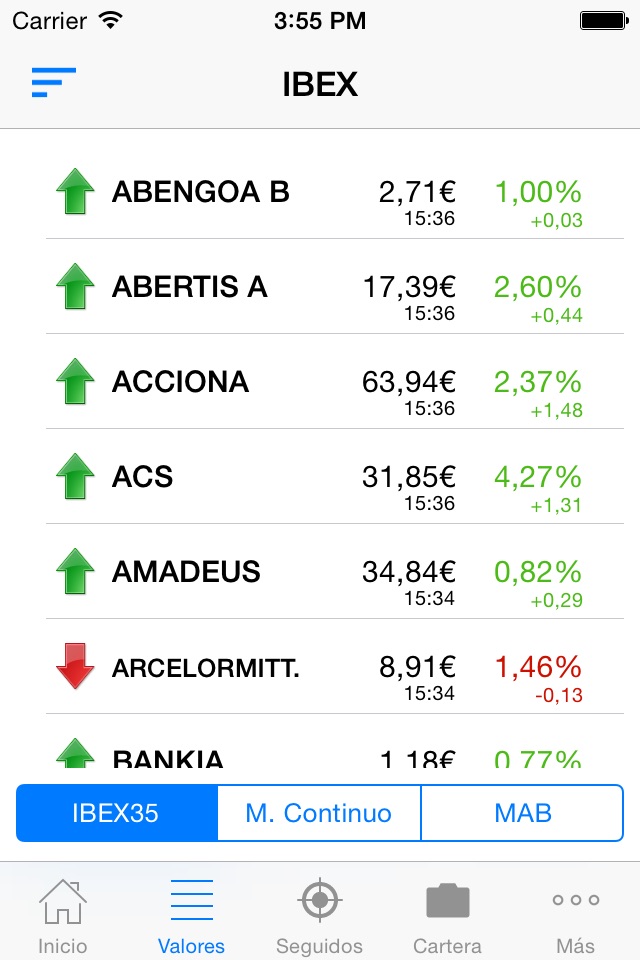 IBEX Bolsa de valores PRO screenshot 3