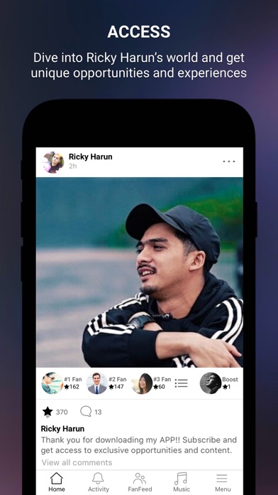 Ricky Harun Official App screenshot 2