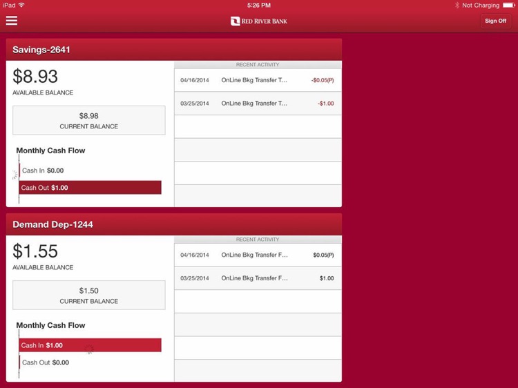 RRB Mobile for iPad