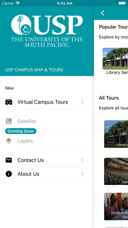 USP Campus Map & Tours