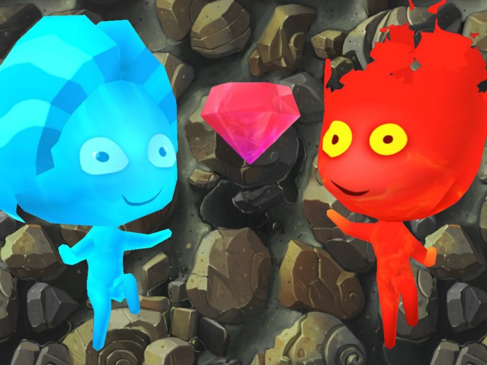 森林冰火人3D版-同桌游戏