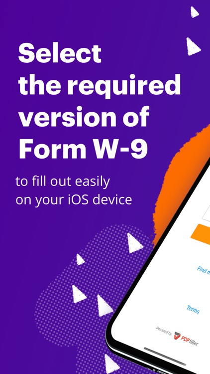 W-9 Form - PDF Template