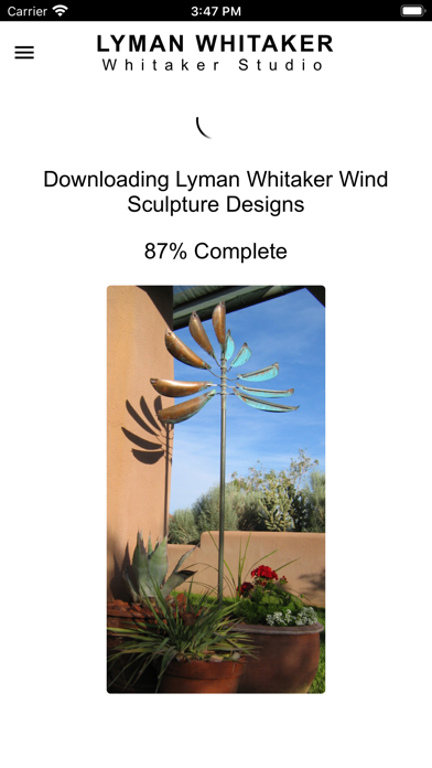 Lyman Whitaker Wind Sculptures screenshot 3