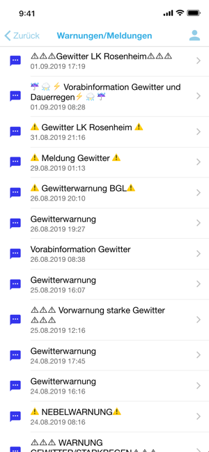 Unwetterservice Südostbayern(圖2)-速報App