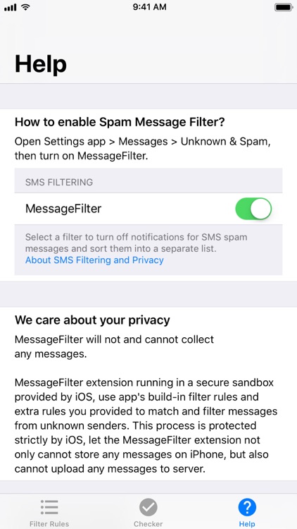 MessageFilter Pro screenshot-3