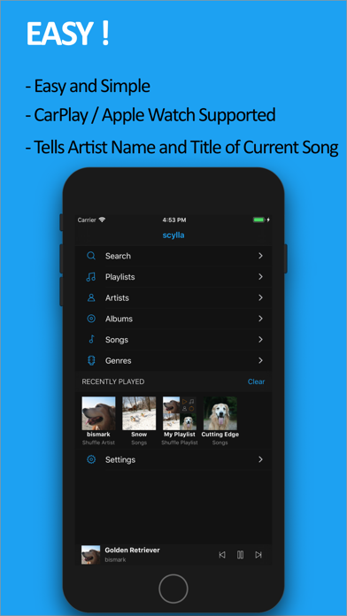 scylla - Hi-Res Music Player screenshot 2