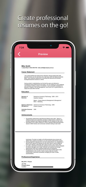 Resume Builder - PDF Templates(圖1)-速報App