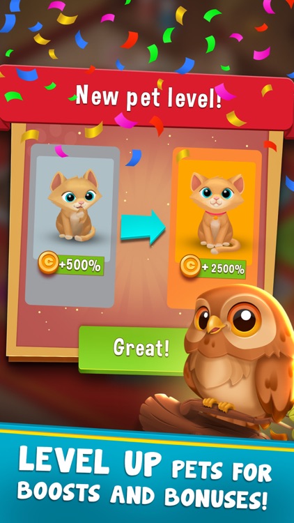 Tap Pets Hotel - Idle Сlicker screenshot-3